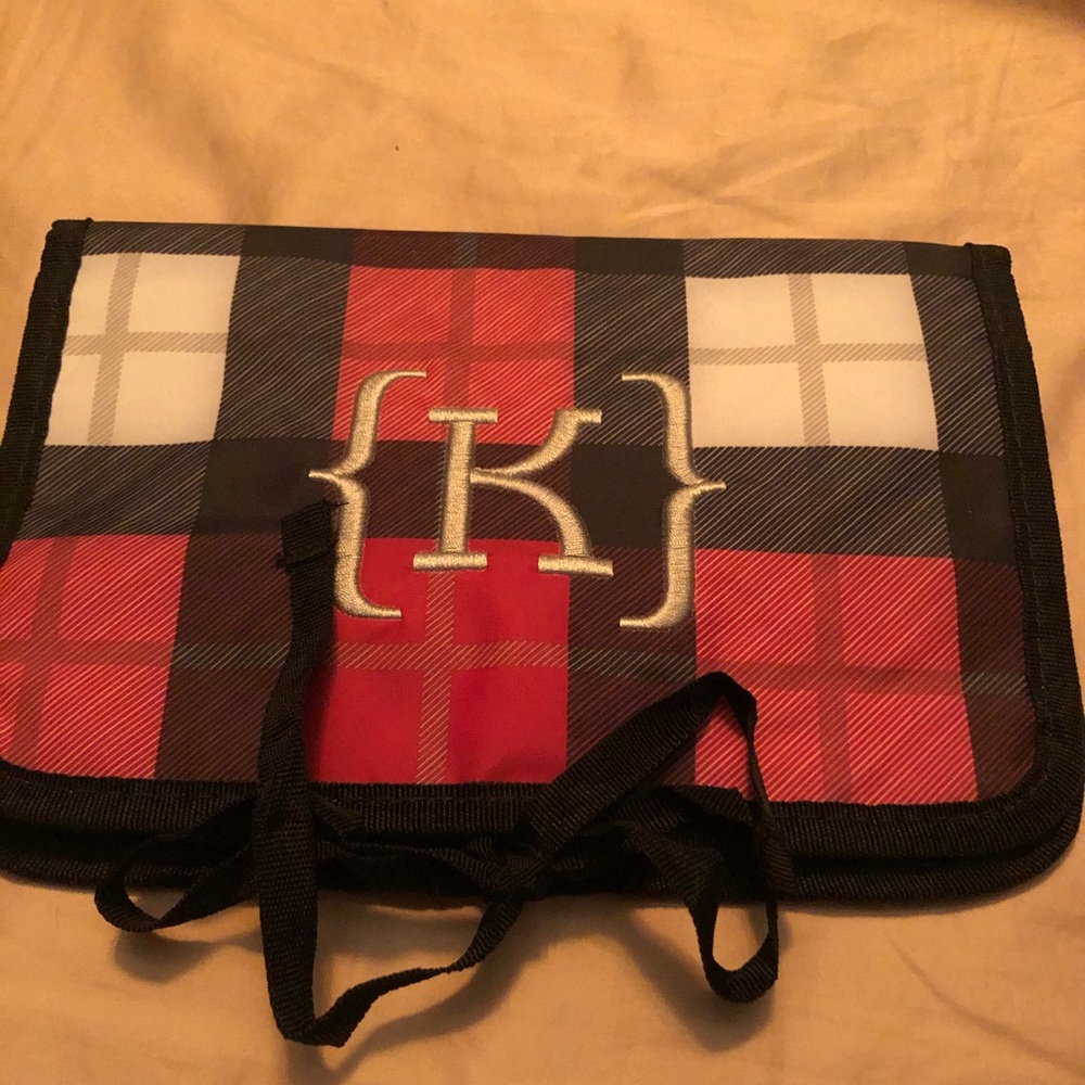 Shine On Jewelry Case by thirty one-monogrammed K- jewelry travel case